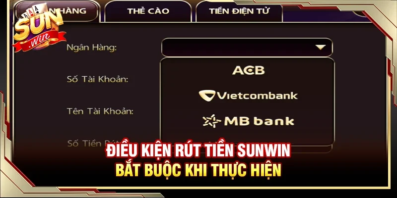 Hướng dẫn rút tiền Sunwin an toàn và nhanh chóng về tài khoản