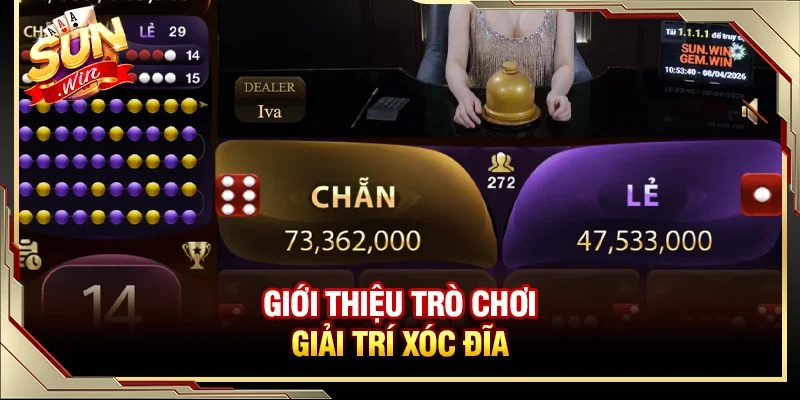 Giới thiệu trò chơi giải trí Xóc đĩa 